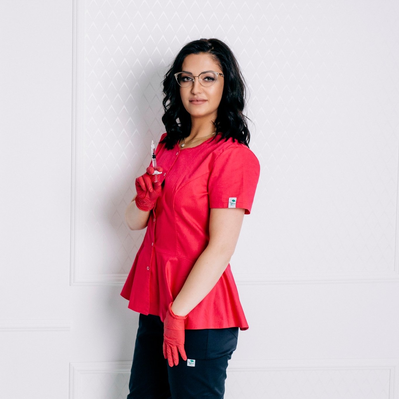 Mariola Kotynska — Marilux Aesthetics founder in medical uniform